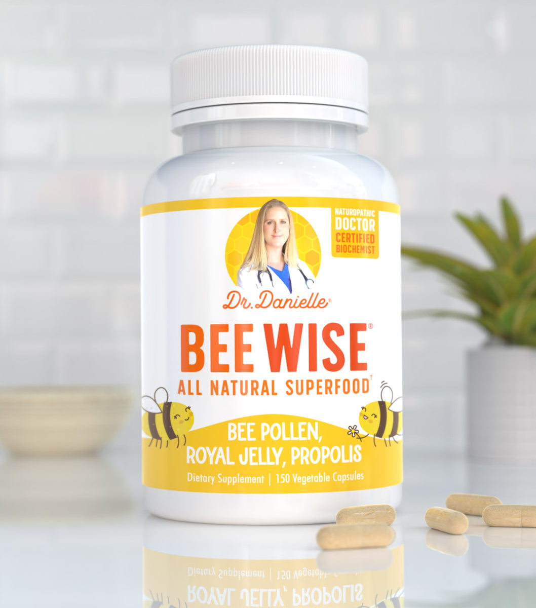 Bee Pollen + Propolis + Royal Jelly Supplements | Dr. Danielle