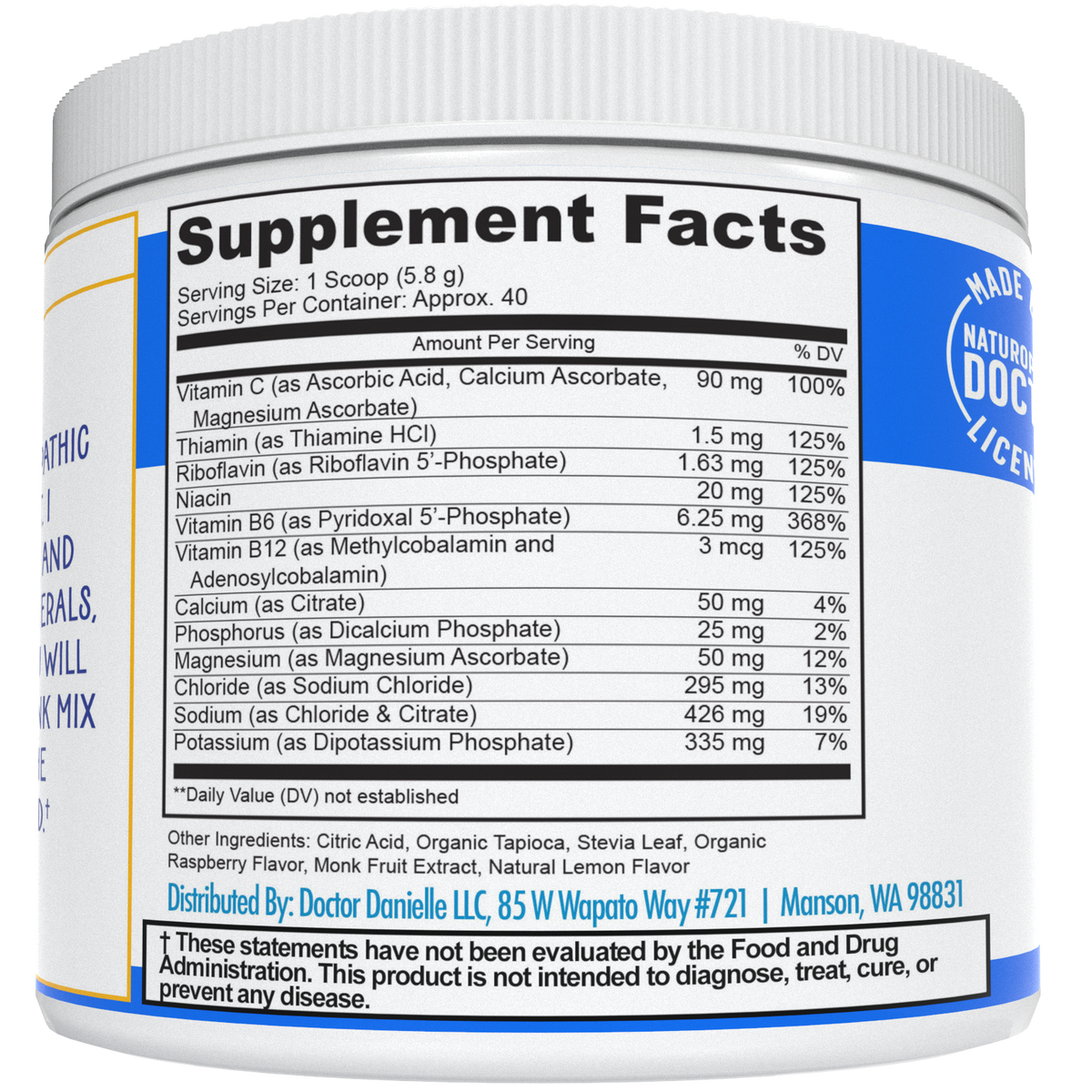 Electrolyte Drink Mix – Dr. Danielle