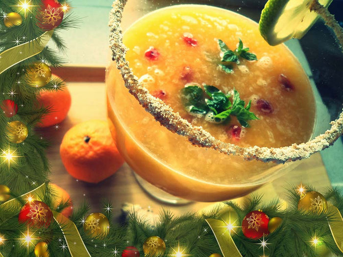 Festive Full Juice Mocktail