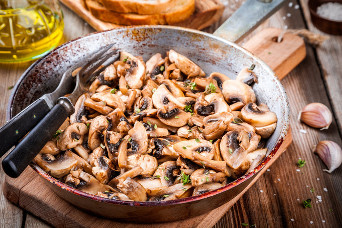 Easy Sautéed Garlic Mushrooms
