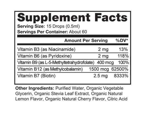 Organic Vitamin B-Complex Tincture
