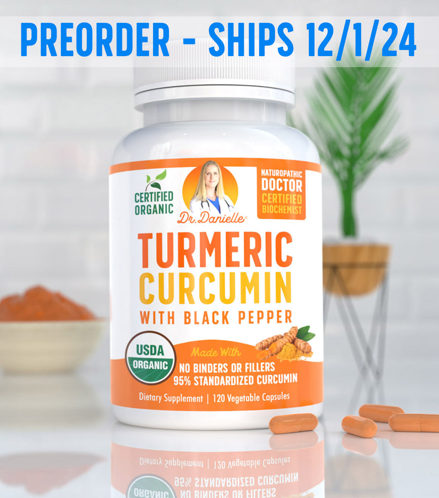 Turmeric Curcumin - USDA Organic - PREORDER SHIPS 12-1-24