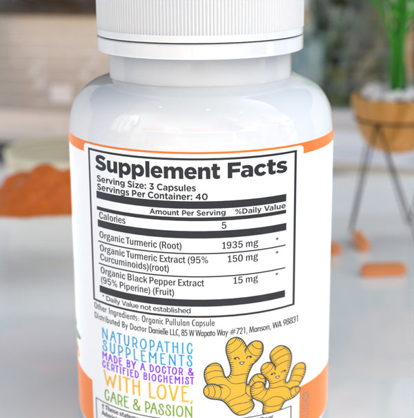 Turmeric Curcumin - USDA Organic