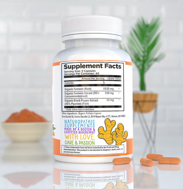 Turmeric Curcumin - USDA Organic